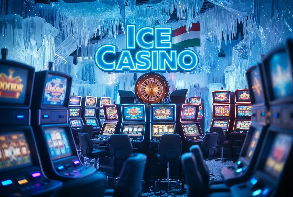 Ice Casino magyar nyelvű főoldal képernyőképe