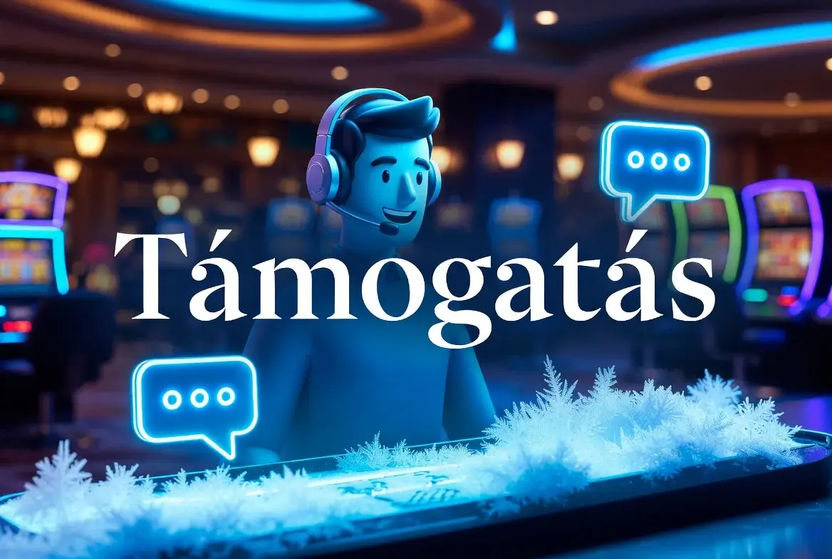 Ice Casino ügyfélszolgálat élő chat ablaka